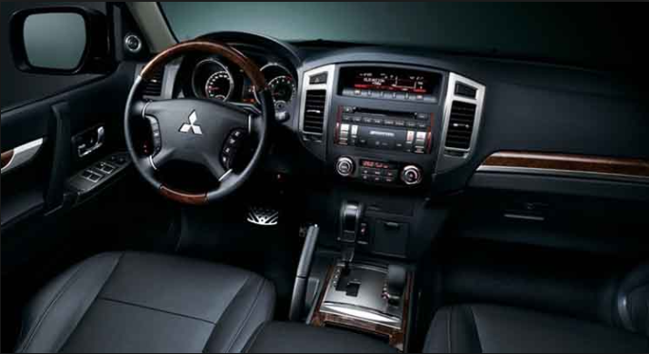 2019 Mitsubishi Montero interior