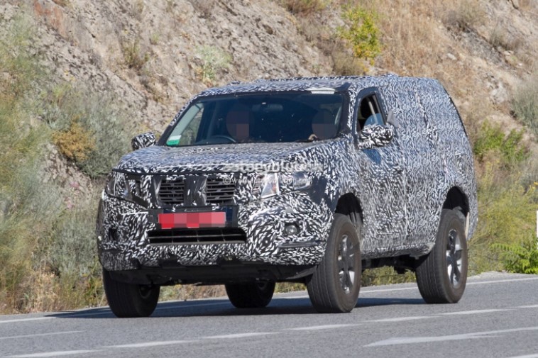 2020 Nissan Pathfinder Spyshots