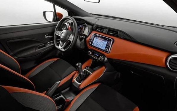 Nissan March 2019 Dashboard