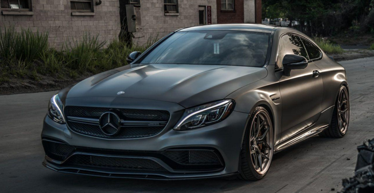 Mercedes c63s AMG Coupe Black