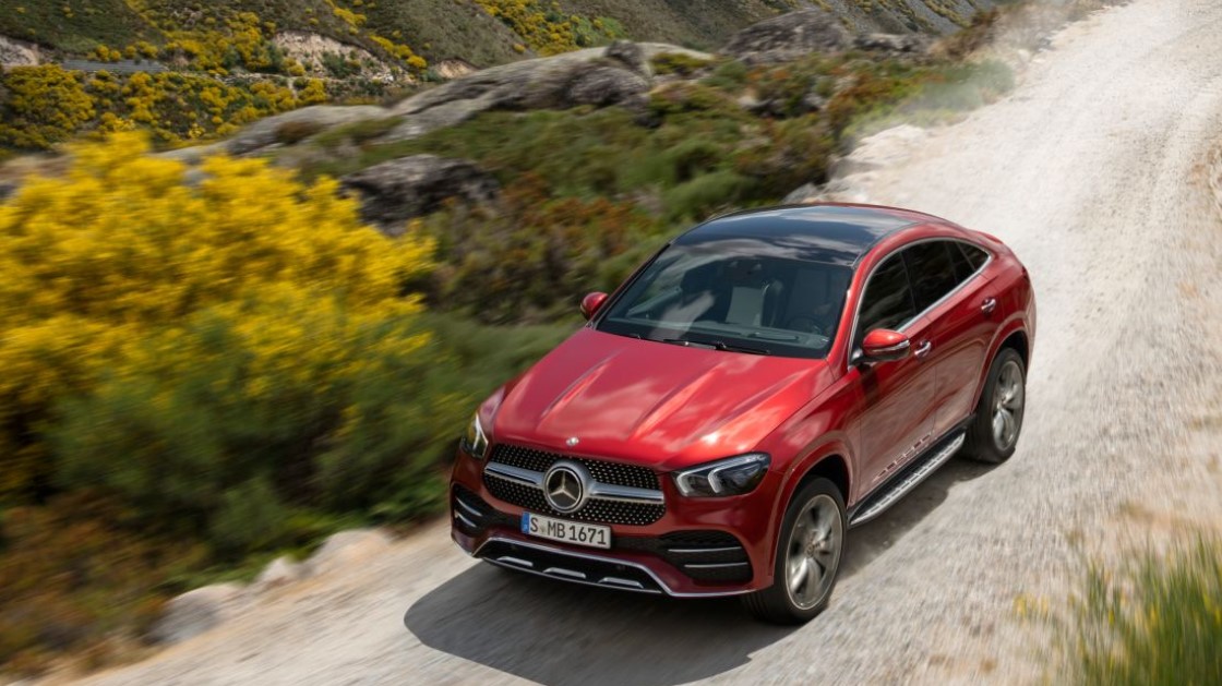 Mercedes GLE Coupe Red 2021