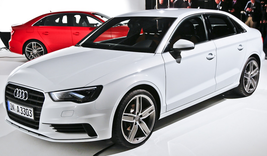 Minimalist Audi A3 Exterior with Simple Decor