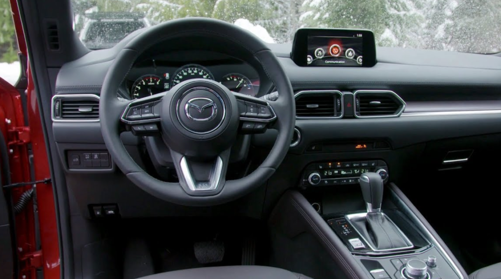 Mazda cx 5 2022 интерьер