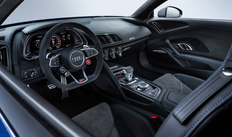 2024 Audi R8 Release Date Engine Interior Latest Car Reviews   2024 Audi R8 Interior 768x455 